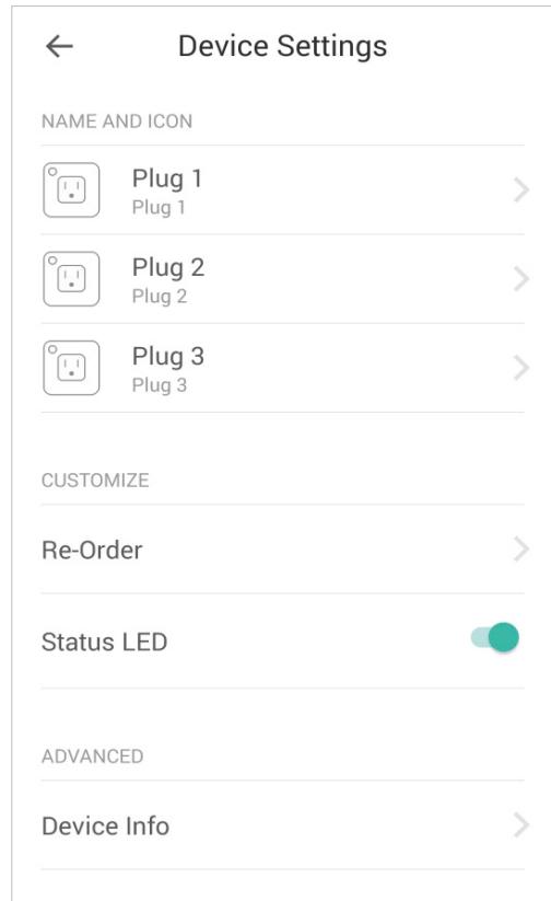 TP-LINK KP105 - Device Settings - 3
