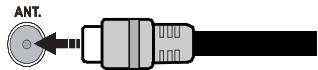 WINDSOR WD49278D - Antenna/Cable Connection - 1