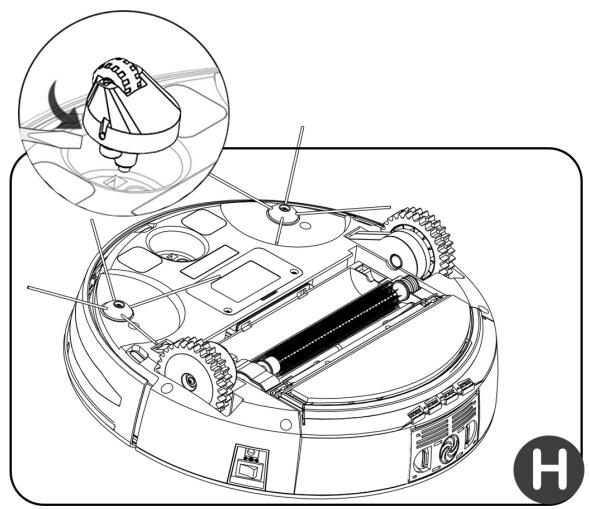ASUS MEW FURTIV - NETTOYAGE DE LA ROUE DIRECTIONNELLE AVANT ET ROUES LATERALES - 1