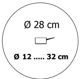 SAUTER STI60 - Utilisez les zones de cuisson en fonction des récipients (suivant modèle) - 1