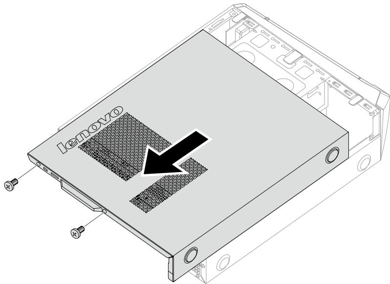 LENOVO H30-05 90Bi0097FR - Pour enlever le capot de l'ordinateur : - 2