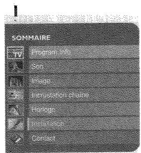 THOMSON 32 WX 610 S - Personnalisation du téléviseur - 1