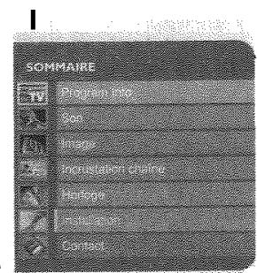 THOMSON 32 WX 610 S - Personnalisation du téléviseur - 2