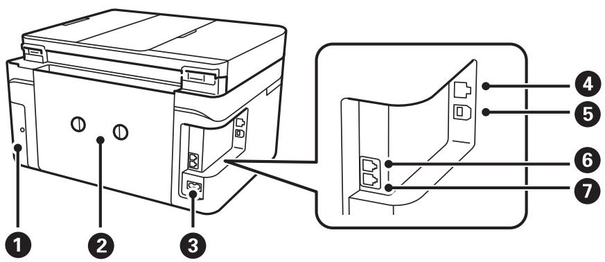 EPSON WF-2965 - Informations de base sur l'imprimante - 2