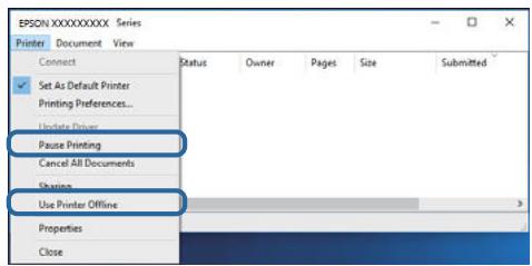 EPSON WF-2965 - Vérification de l'état de l'imprimante à partir de l'ordinateur (windows) - 2