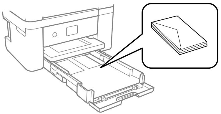 EPSON WF-2965 - Chargement d'enveloppes et précautions - 1
