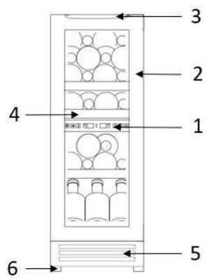 DARTY 36DaRryAVINTAGECAVEAVU27TDZB1 - DESCRIPTION OF THE APPLIANCE - 1