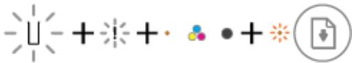 HEWLETT PACKARD DeskJet 4120 - Codes d'erreur du panneau de commande - 9