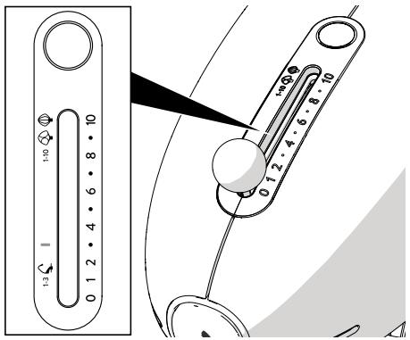 SMEG SMF11CREU - Suggestions pour le réglage de la vitesse - 2