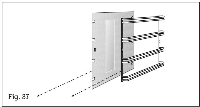 GAGGENAU EB 211-111 - Dépose de la plaque à catalyse: - 1
