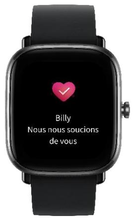 AMAZFIT GTS 2 MINI ROSE - Alerte d'encouragement - 1