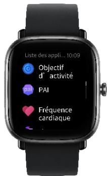 AMAZFIT GTS 2 MINI ROSE - Navigation entre les fonctions - 3