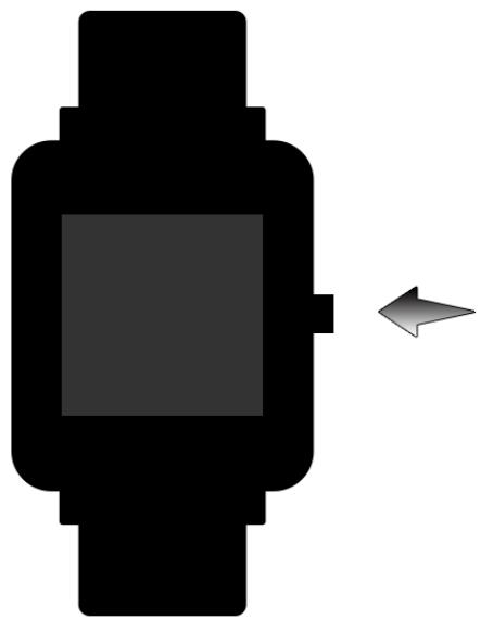 AMAZFIT GTS 2 MINI ROSE - Navigation entre les fonctions sur l'écran du cadran de la montre et utilisation des boutons - 1