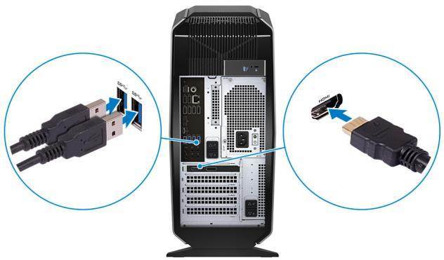 DELL ALIENWARE AURORA R7 - Configuration du casque de réalité virtuelle (RV) (en option) - 2