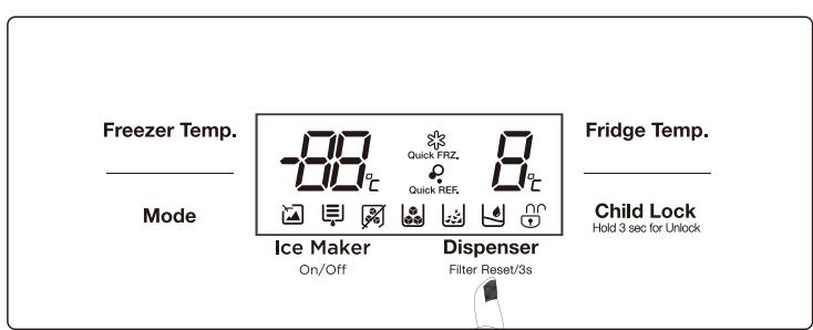 DARTY WFRN-M570D2X - 2) Distribution de glace pilée - 3