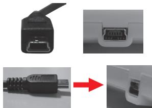 LEXIBOOK MFG110 - Insérer une fiche mini USB - 1