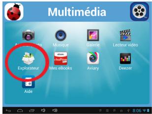 LEXIBOOK MFG110 - Sur une tablette à version interface - 2