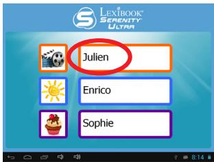 LEXIBOOK MFG110 - Sur une tablette à version interface - 1