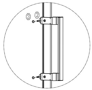 THOMSON THFZ233NFWH - Assembler la poignée de porte - 3
