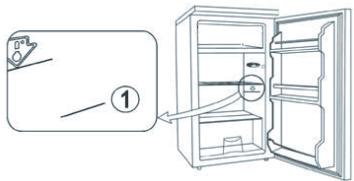 THOMSON THFZ233NFWH - INSTALLATION DE L'INDICATEUR DE TEMPERATURE - 1