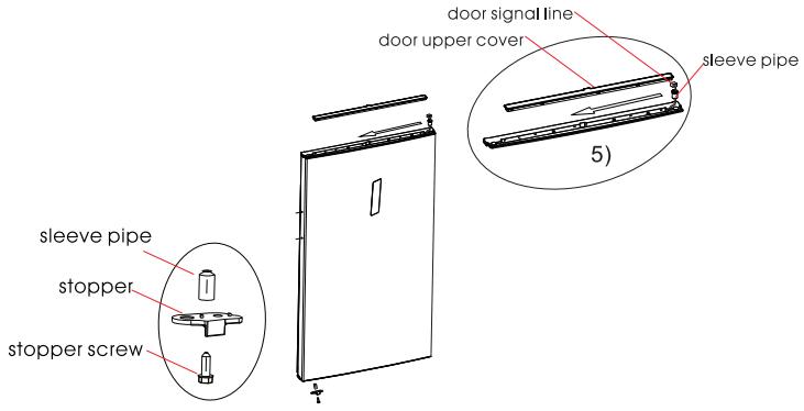 THOMSON THFZ233NFWH - DOOR CONVERSION - 3