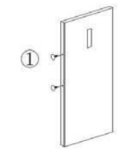 THOMSON THFZ233NFWH - Assembler la poignée de porte - 1