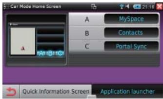 CLARION NRE1R - Changement des fonctions de application launcher - 1