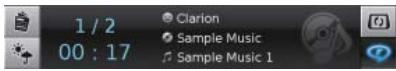 CLARION NRE1R - Bouton realplayer - 1