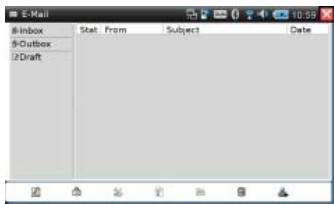 CLARION NRE1R - Écran e-mail - 1