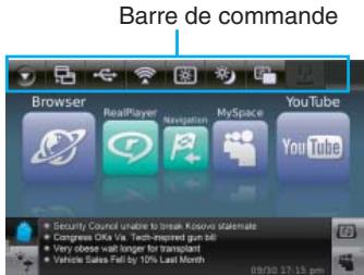 CLARION NRE1R - Touche commande - 1
