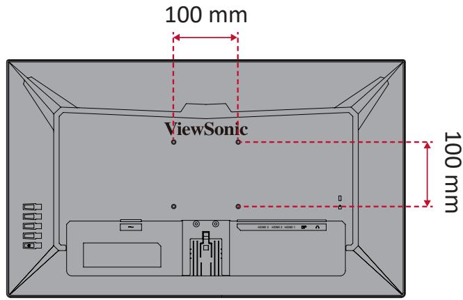 VIEWSONIC VX2458-P-MHD - Wall Mounting - 1