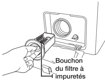SAMSUNG WDOS804WSE - NETTOYER LE FILTRE À IMPURETÉS - 3