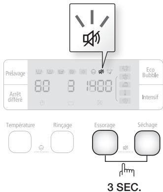SAMSUNG WDOS804WSE - Son désactivé - 1