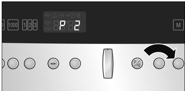 NEFF C57W40WO - Régler le programme - 2