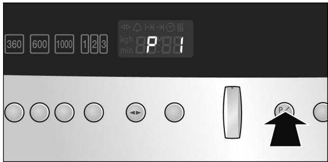 NEFF C57W40WO - Régler le programme - 1