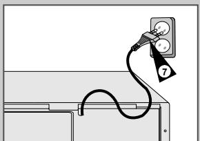 SAMSUNG SV-DVD6E - Connectez le magnétoscope-DVD au téléviseur - 5