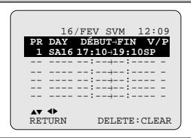 SAMSUNG SV-DVD6E - Vérifiez une programmation - 1