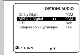 SAMSUNG SV-DVD6E - Configurez les options audio - 4