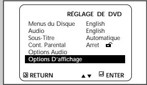 SAMSUNG SV-DVD6E - Réglez les paramètres de Sortie DVD - 2