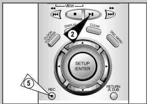 SAMSUNG SV-DVD6E - Le compteur de bande : - 6