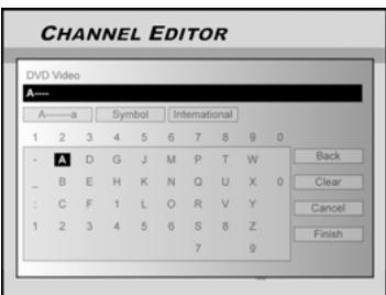 LITE-ON LVW 5045 - Renommer les chaînes TV - 1
