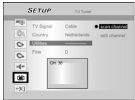 LITE-ON LVW 5045 - Balayage des chaînes TV - 3