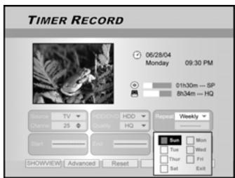 LITE-ON LVW 5045 - Paramétr le programmateur - 5