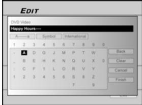LITE-ON LVW 5045 - Nommer un titre (Disque dur et DVD) - 2
