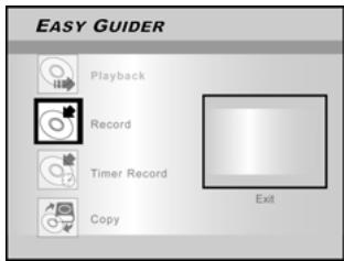 LITE-ON LVW 5045 - Utiliser "Menu Guide" pour enregistrer le signal DV - 3