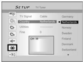 LITE-ON LVW 5045 - Balayage des chaînes TV - 2