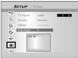 LITE-ON LVW 5045 - Faire un Réglage manuel des chaînes TV - 1