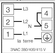 LEISURE CR100F324R - Raccordement du cable d'alimentation - 2