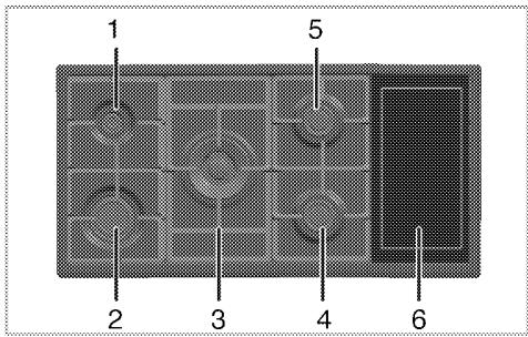 LEISURE CR100F324R - Utilisation des tables de cuisson - 1