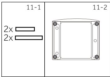 HAIER HW100GBD14979UFR - EN OPTION : Installation des pads de réduction de bruit - 1